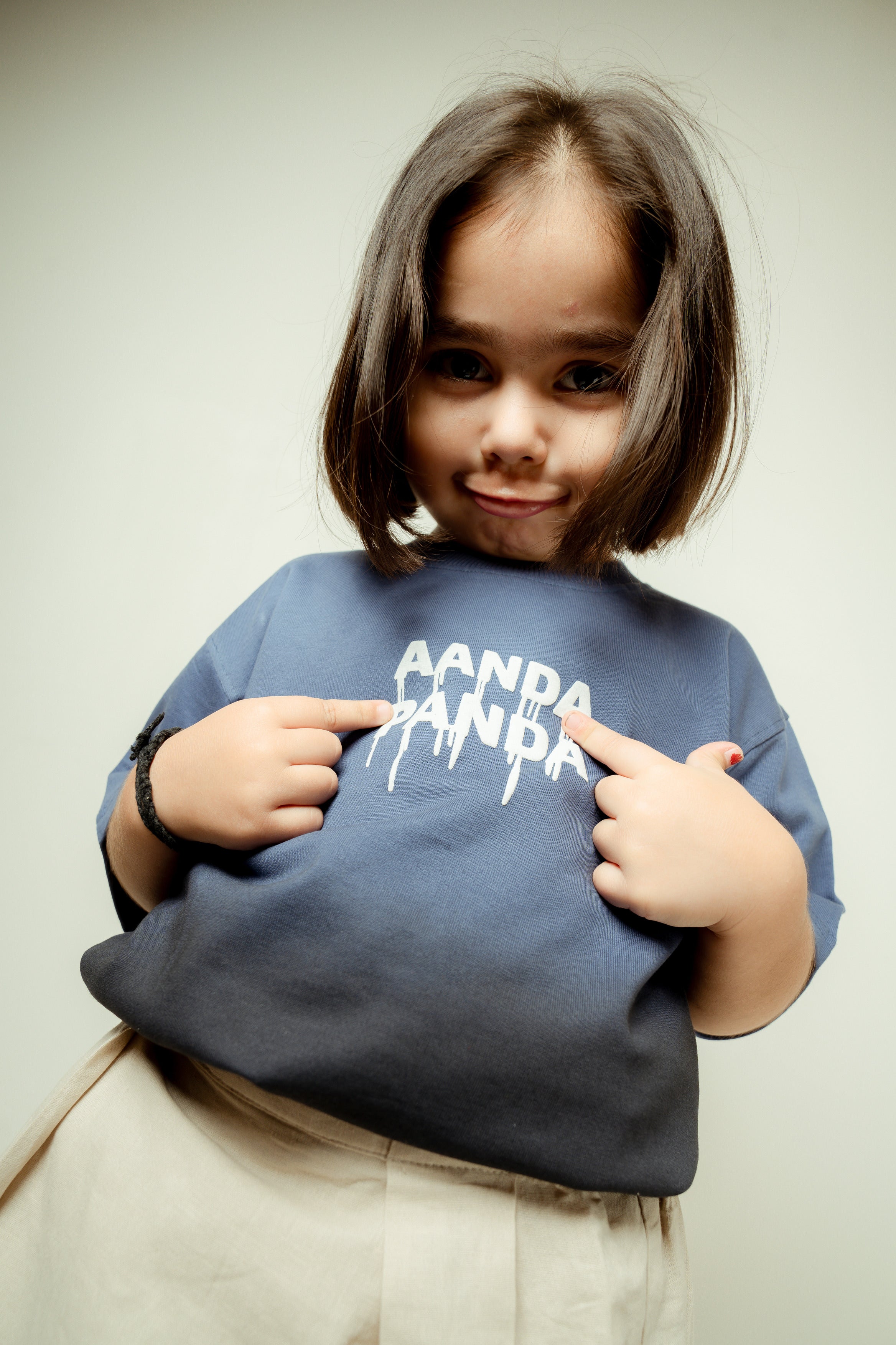 Aanda Panda Drip Tee