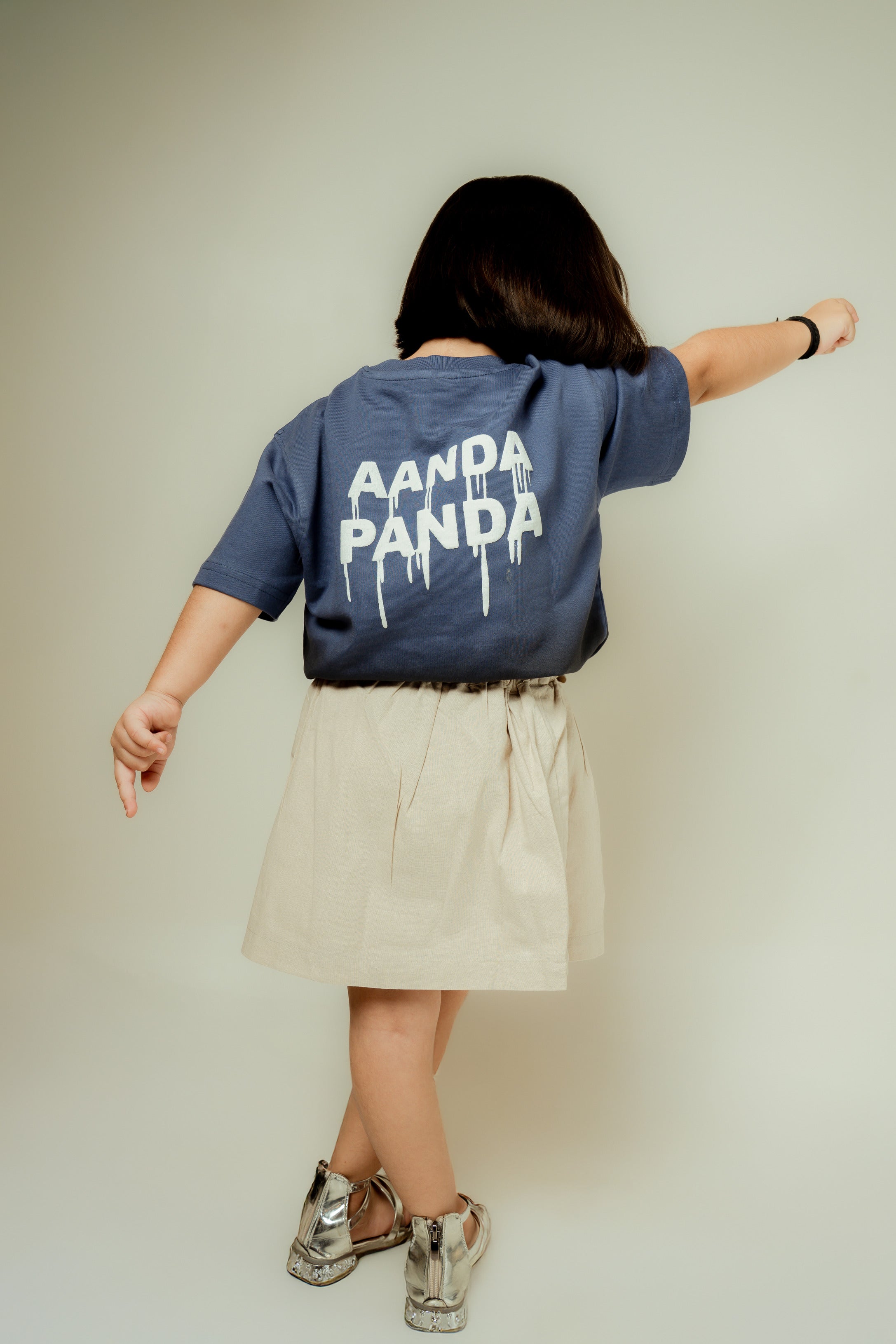 Aanda Panda Drip Tee