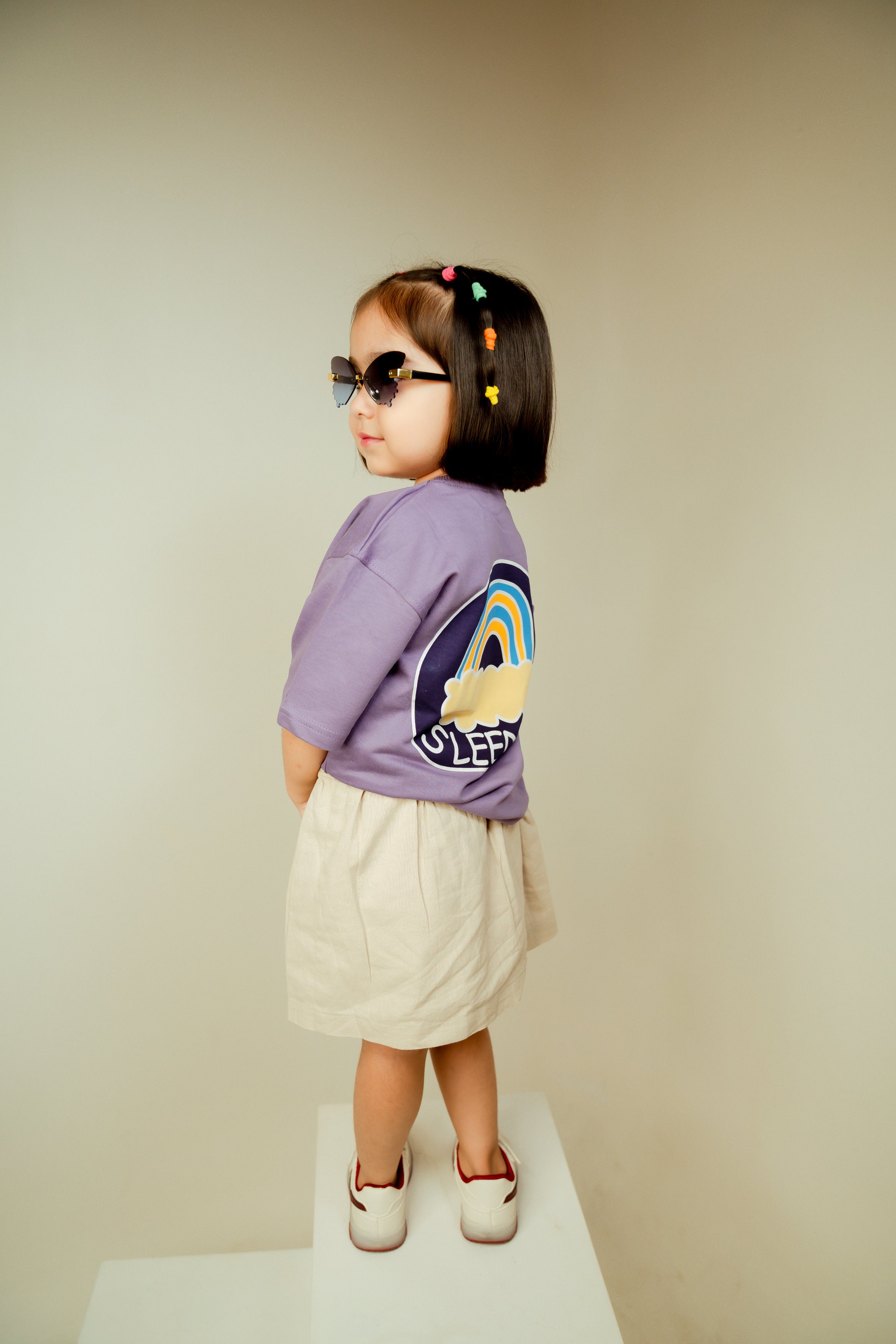 Rainbow Tshirt Purple