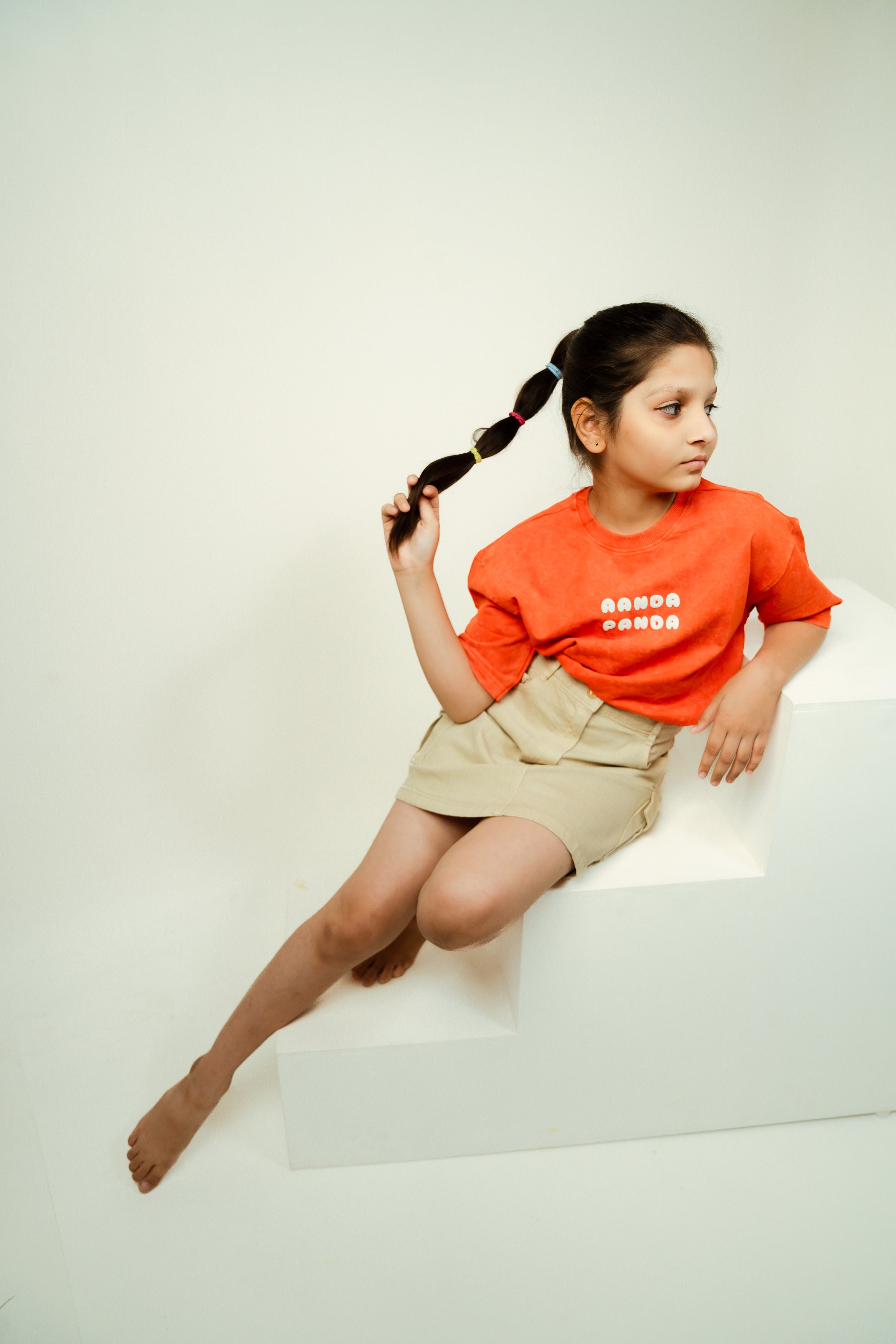 Orange Aanda Panda Tshirt