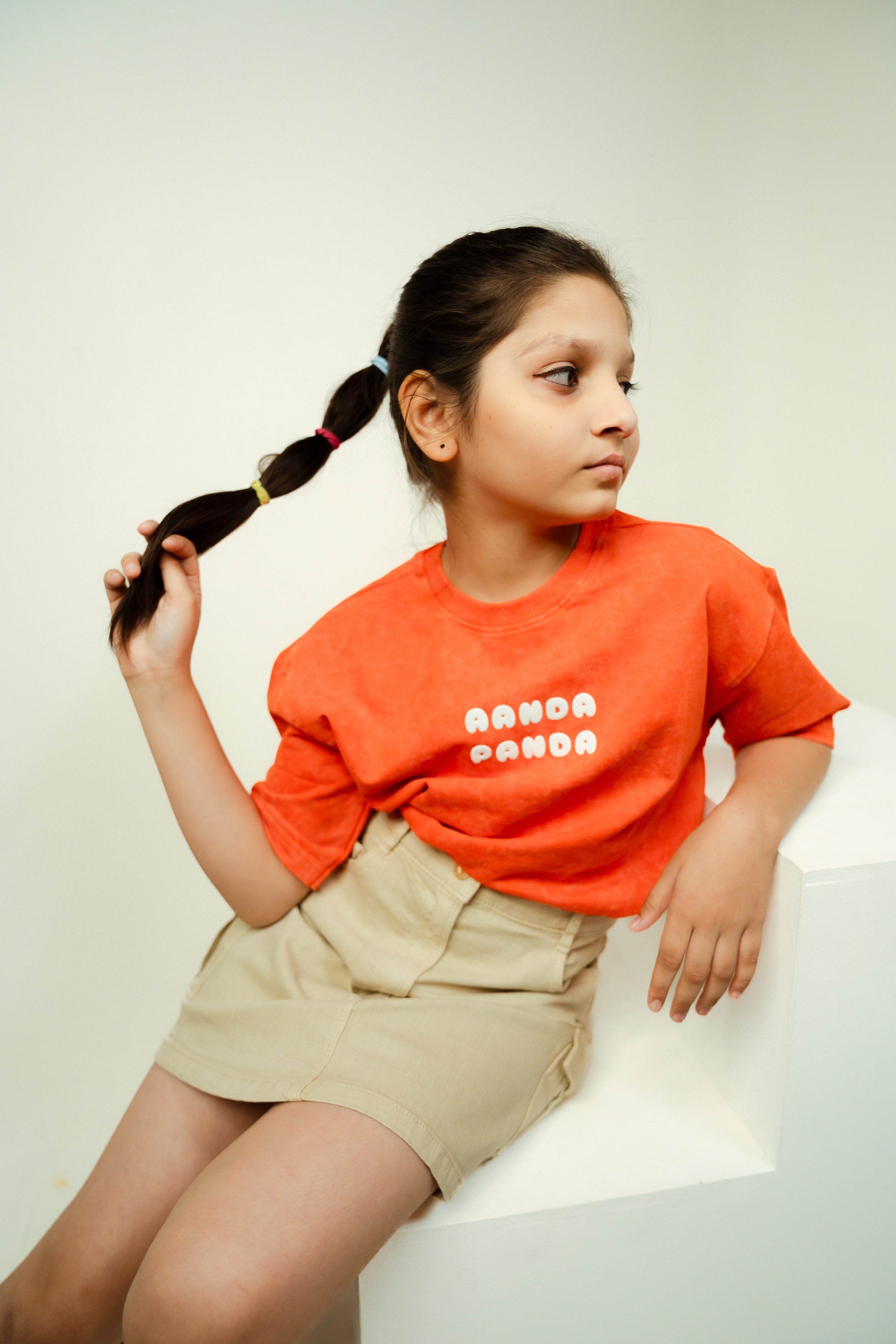 Orange Aanda Panda Tshirt