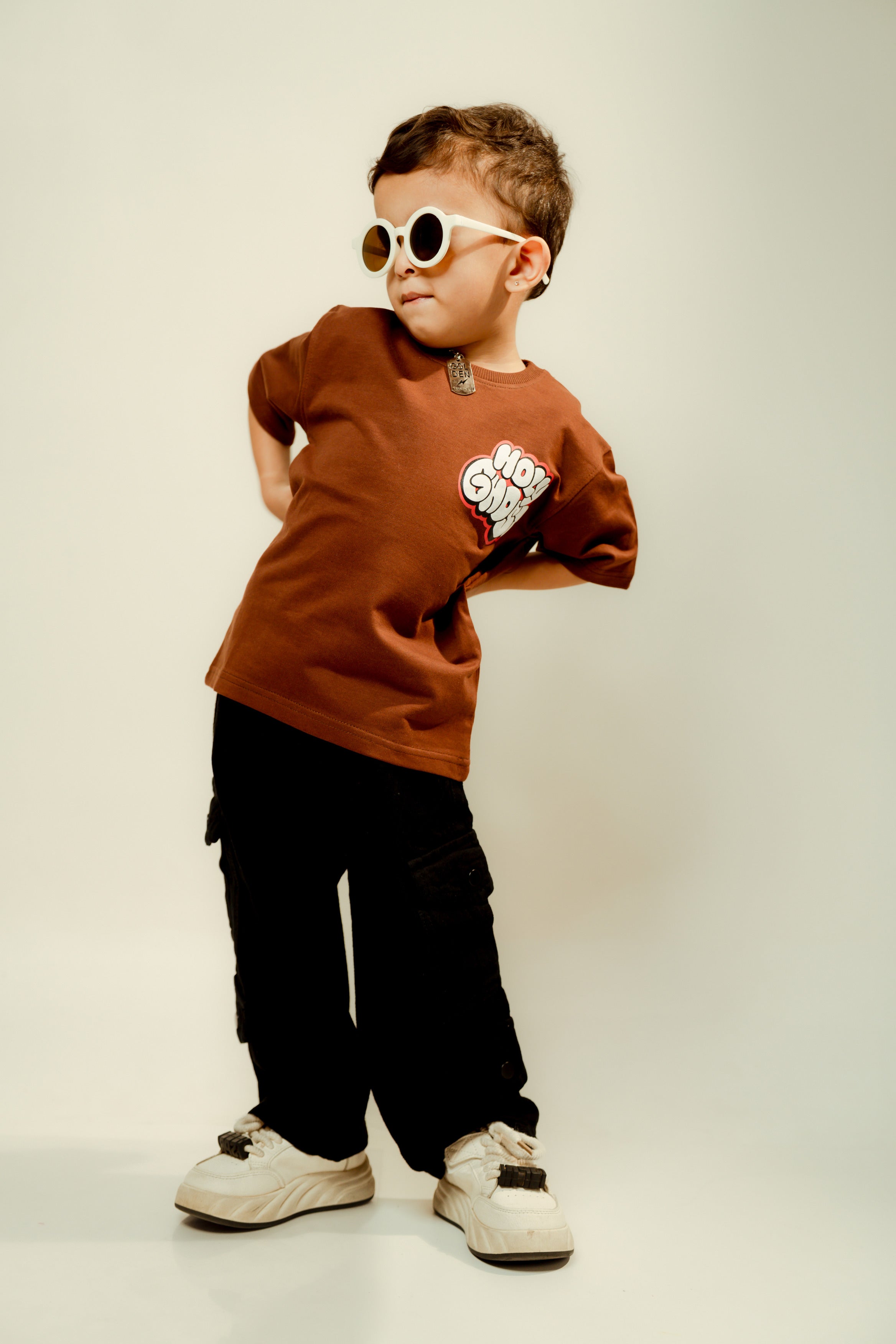Ghost Tee Brown