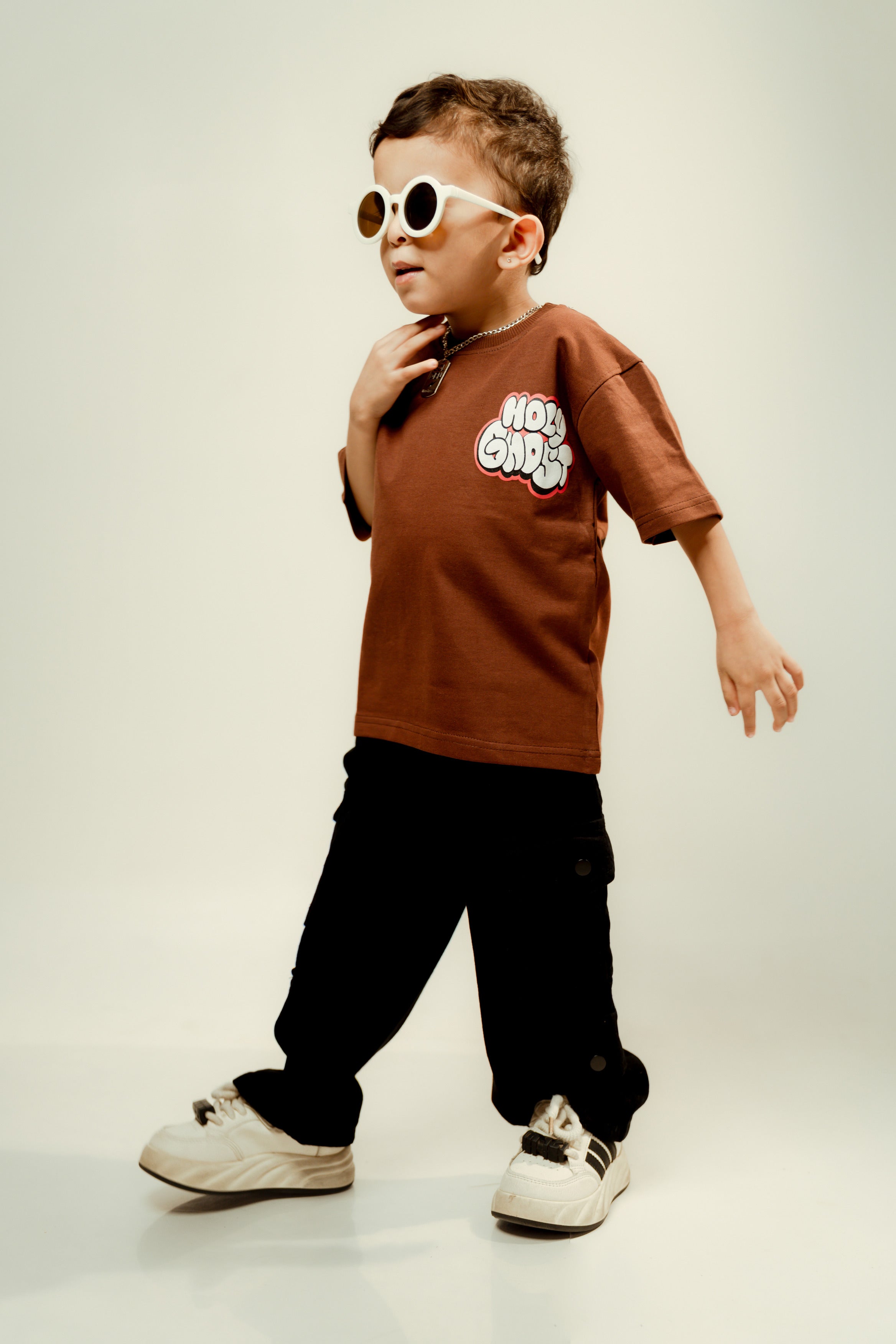 Ghost Tee Brown