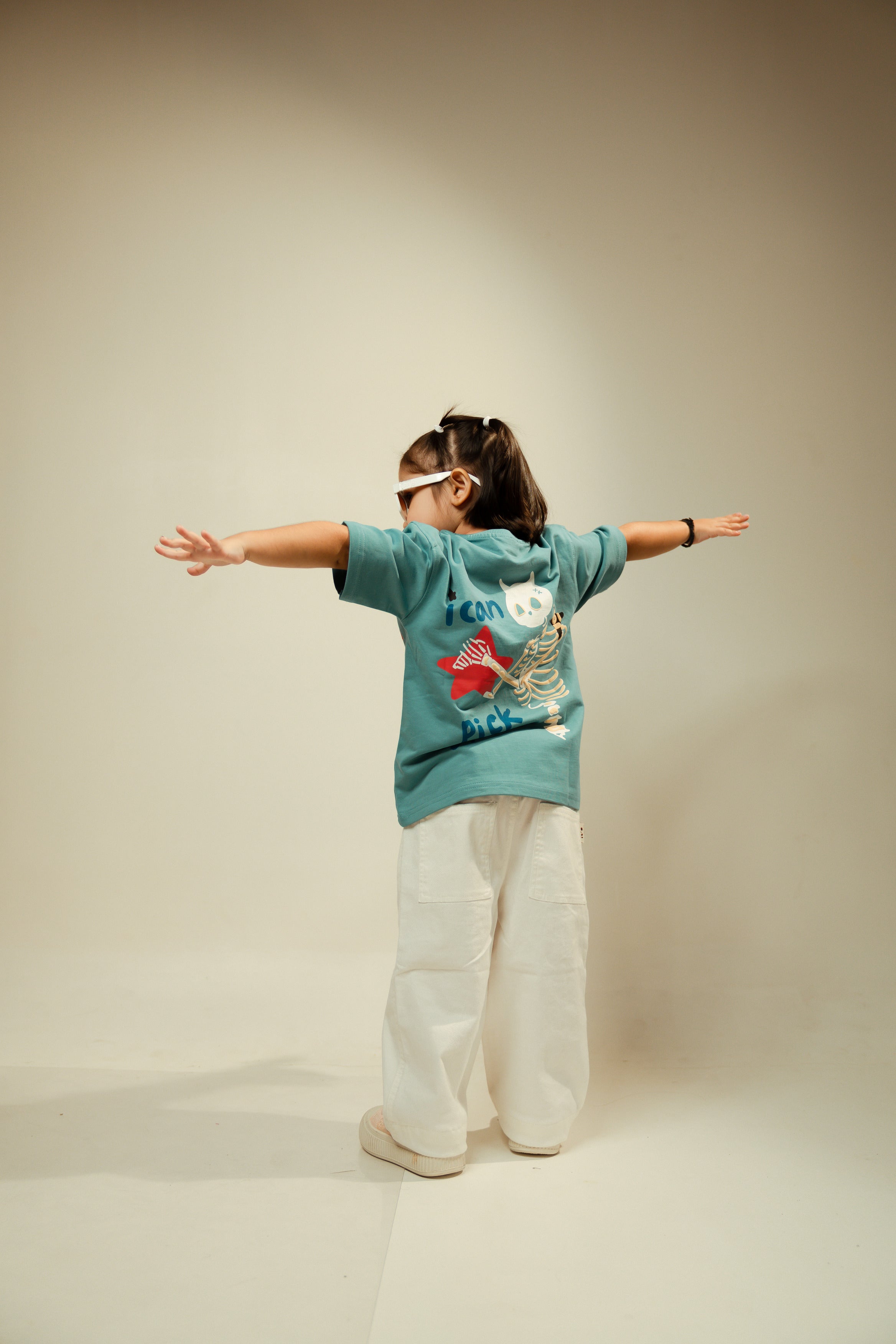 Ghost Tee Playful Blue